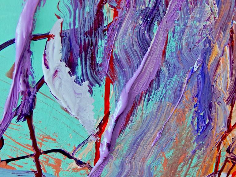 Original Expressionism Animal Painting by Aaron Shelton