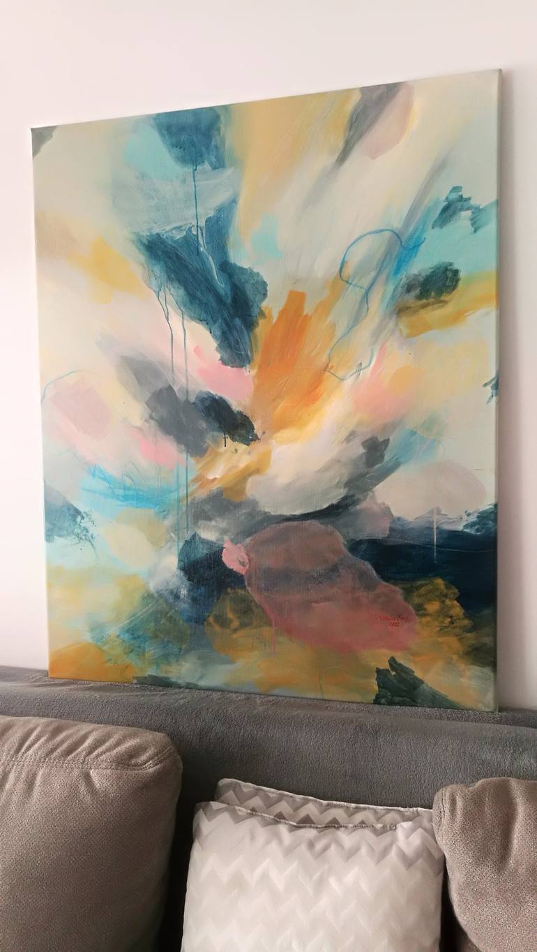 Original Abstract Painting by Monica Rus