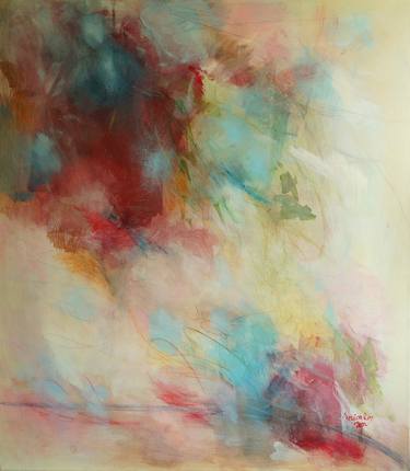Original Abstract Expressionism Abstract Paintings by Monica Rus