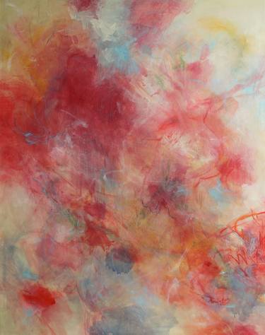 Original Abstract Expressionism Abstract Paintings by Monica Rus