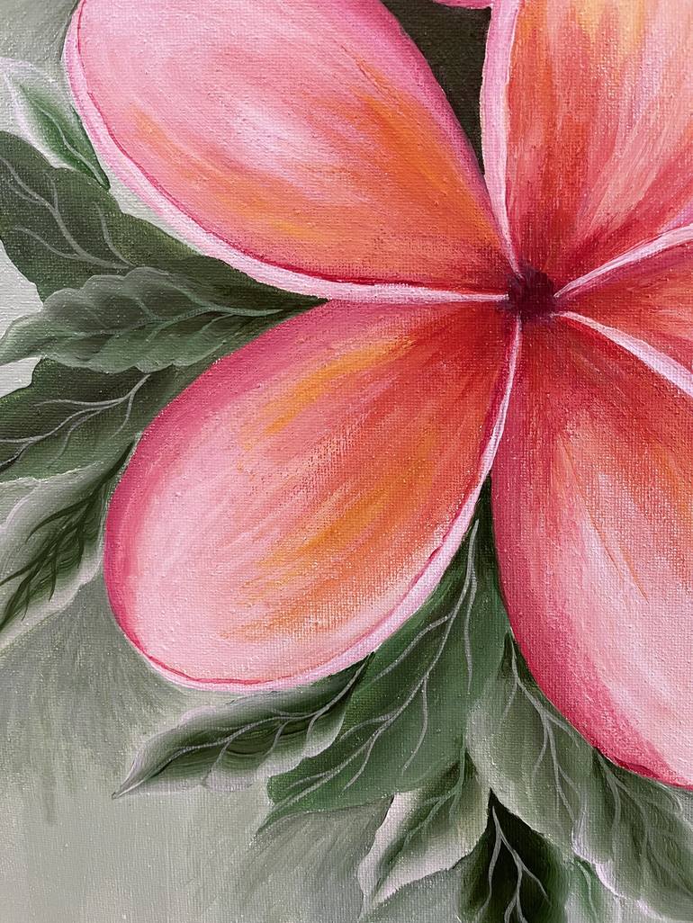 Original Modern Floral Painting by Nataliya Hutsul