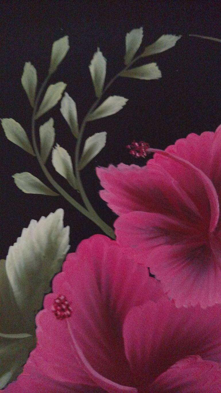 Original Fine Art Floral Painting by Nataliya Hutsul