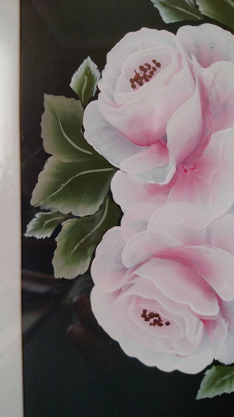 Original Fine Art Floral Painting by Nataliya Hutsul