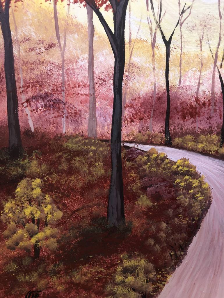 Original Landscape Painting by Nataliya Hutsul