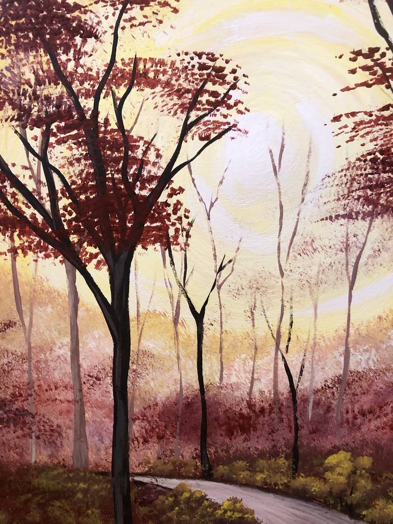 Original Landscape Painting by Nataliya Hutsul