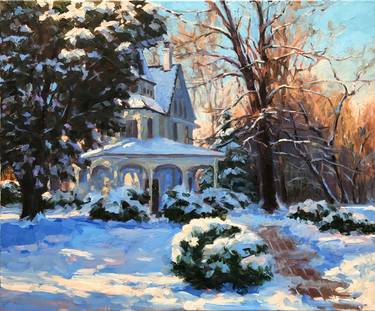 Original Fine Art Architecture Paintings by Jennifer Young