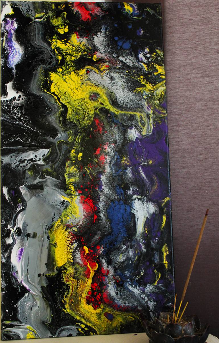 Original Conceptual Abstract Painting by ArtiR r