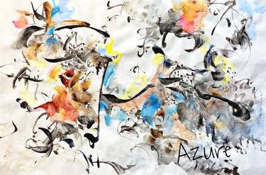 Original Abstract Paintings by Azure Kang