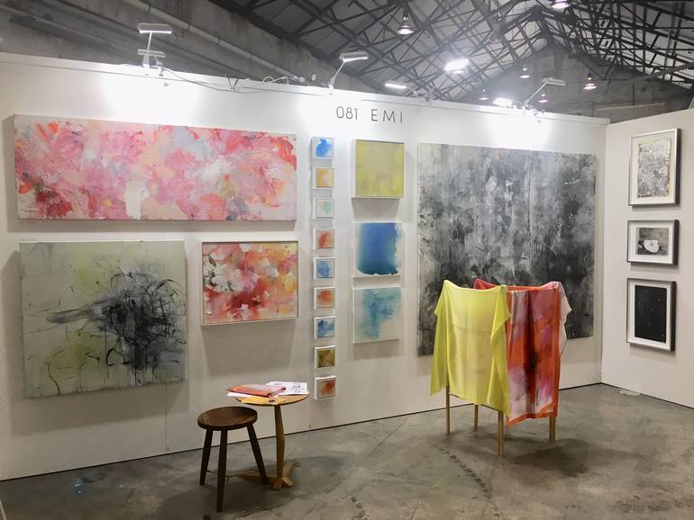 Original Abstract Expressionism Abstract Painting by Emi S