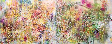 Original Impressionism Abstract Paintings by Emi S