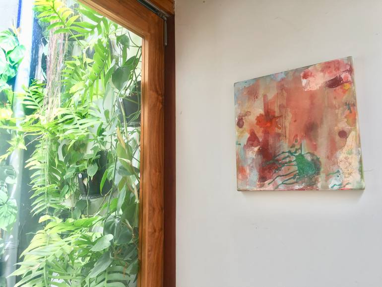 Original Abstract Expressionism Abstract Painting by Emi S