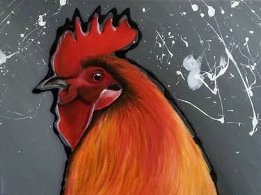 Original Figurative Animal Paintings by Noortje Sala