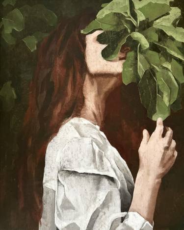 Original Contemporary Floral Painting by Andrea Evangelou