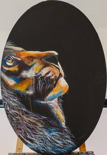 Print of Abstract Expressionism Animal Paintings by Elena Anastasiou Neocleous