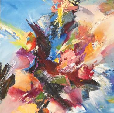 Original Abstract Painting by Amanda Perdomo