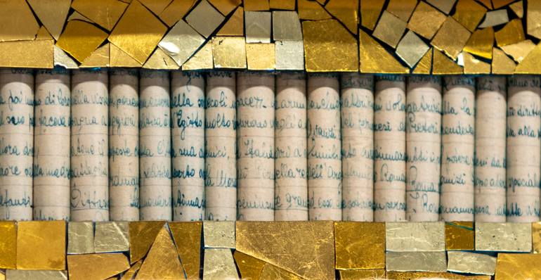 Original Contemporary Abstract Mixed Media by Marcello Simeone