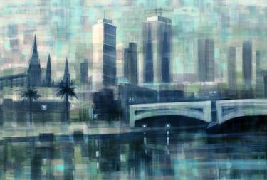 Print of Impressionism Cities Paintings by Jennifer Webb