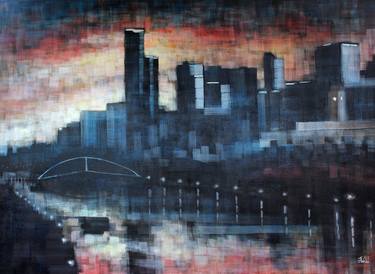 Print of Impressionism Cities Paintings by Jennifer Webb