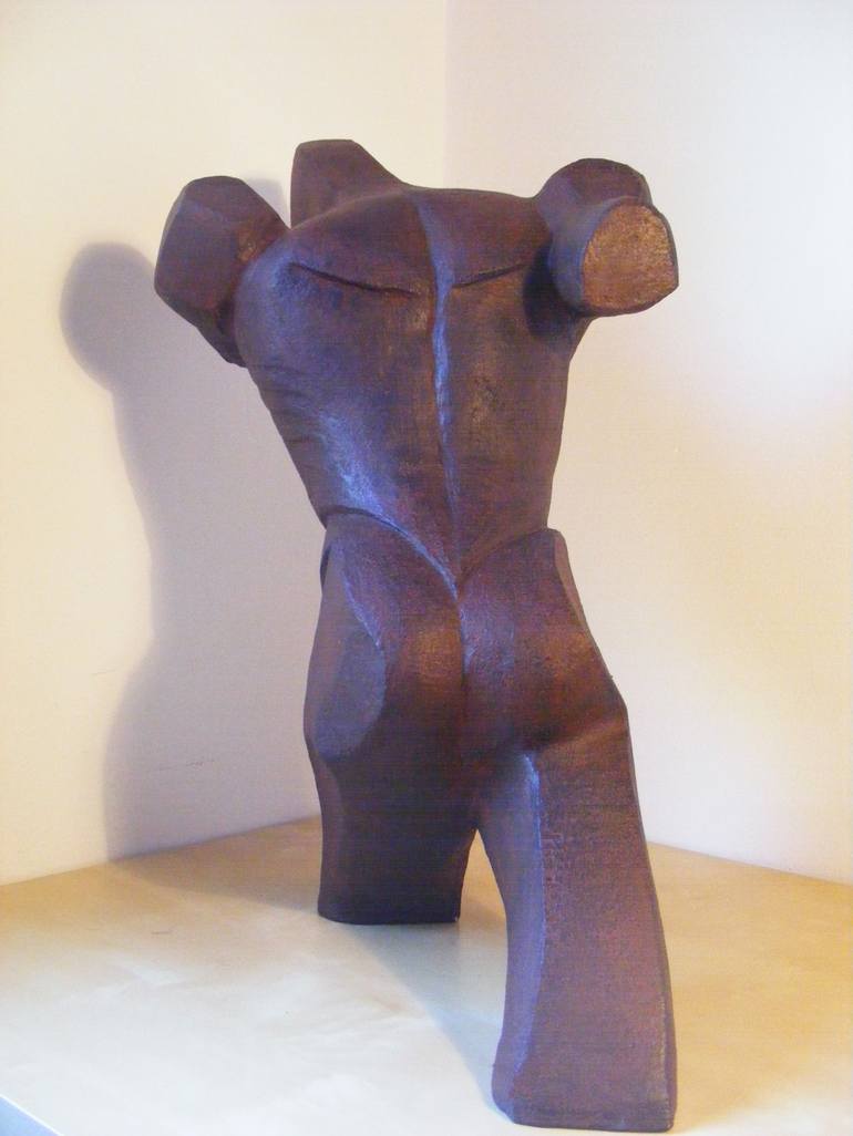 Original Expressionism Men Sculpture by Javier Beneyto