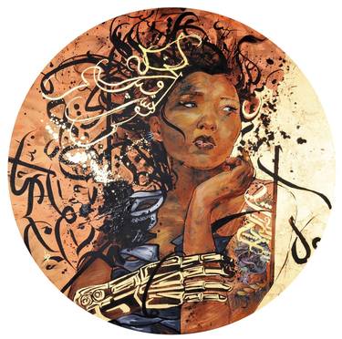 Original Abstract Expressionism Fantasy Painting by Viera By Vira Dg