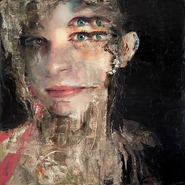 Original Abstract Expressionism People Paintings by Caroline Westerhout