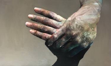 Original Abstract Expressionism Body Paintings by Caroline Westerhout