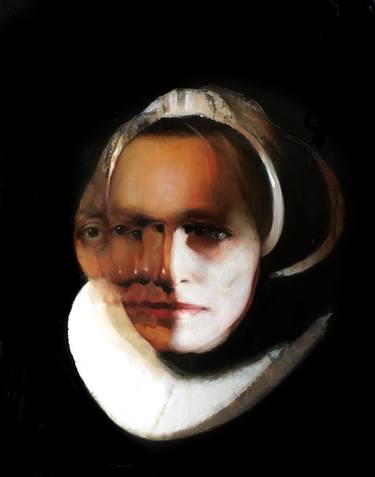 Print of Portraiture Portrait Paintings by Caroline Westerhout