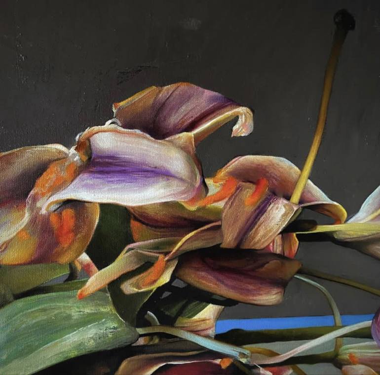 Original Floral Painting by Caroline Westerhout