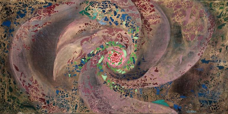 Dance of love Painting by Irina Shanti | Saatchi Art