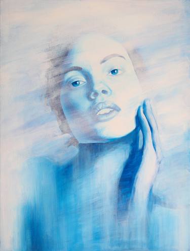 Original Abstract Portrait Paintings by Dmytro Bryzhak