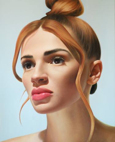 Original Realism Portrait Paintings by Dmytro Bryzhak