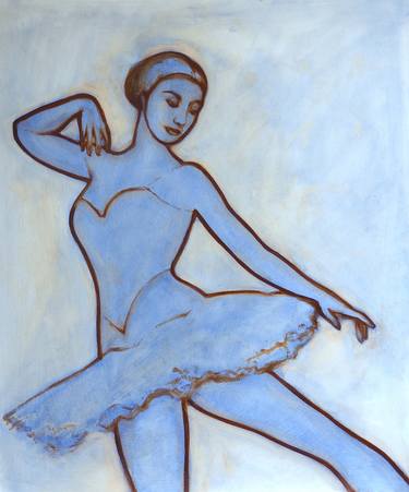 Ballerina in blue thumb