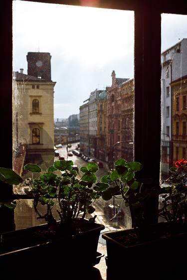 Prague through the window thumb
