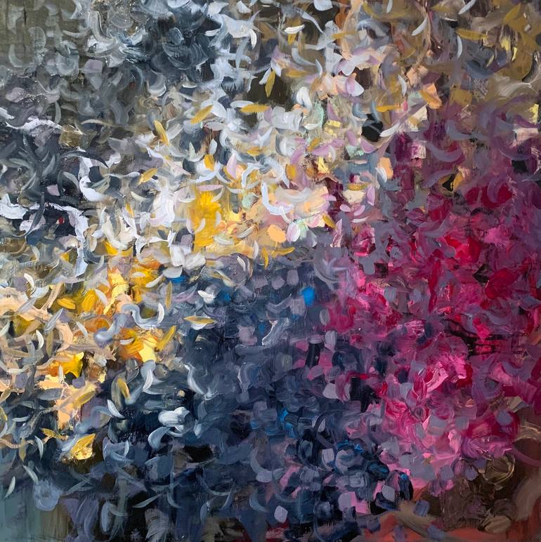 Original Abstract Painting by Rebecca Montemurro | Abstract Art on Canvas | Tender Is The Night