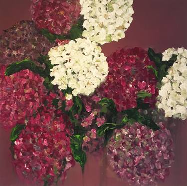 Original Floral Paintings by Rebecca Montemurro