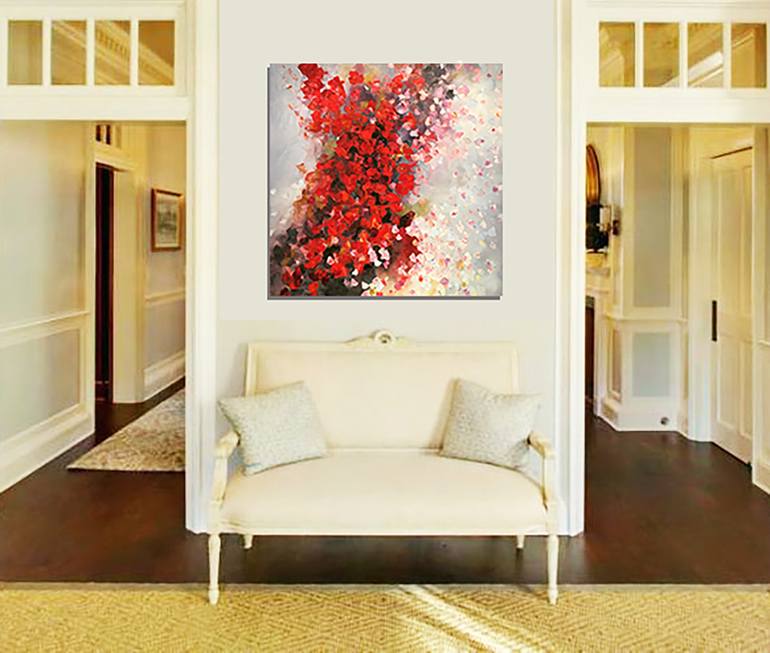Original Abstract Painting by Rebecca Montemurro