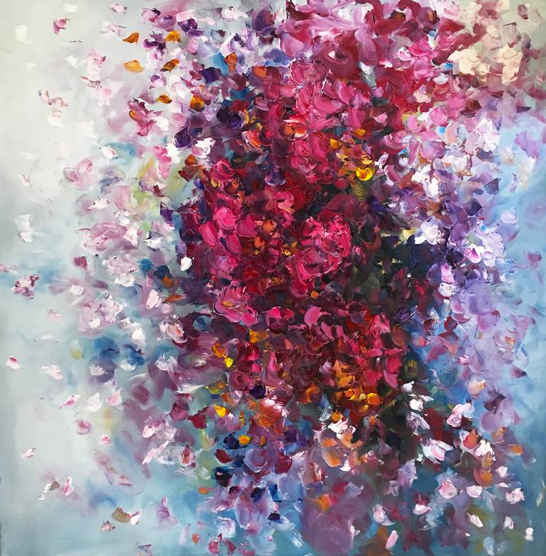 Fierce Joy Painting by Rebecca Montemurro | Saatchi Art