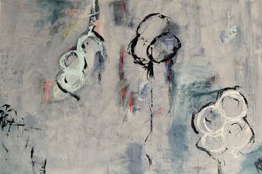 Original Expressionism Abstract Paintings by Rose Marshall