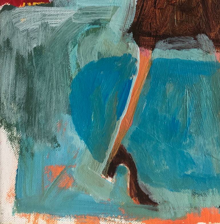 Original Abstract Expressionism Fashion Painting by Kerry Horne