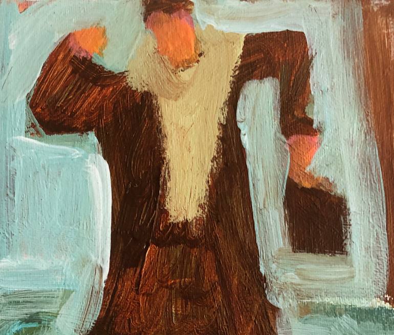 Original Abstract Expressionism Fashion Painting by Kerry Horne
