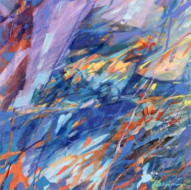 Original Modern Sailboat Painting by Leszek Waligora
