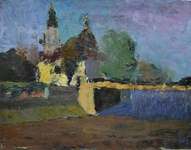 Landscape with church thumb