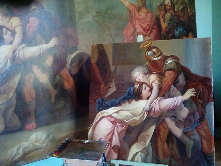 Original Realism Other Painting by Olga Ryadchenko