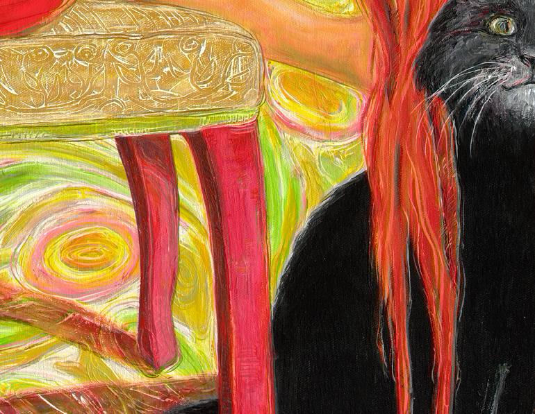 Original Figurative Light Painting by Marion Meinberg