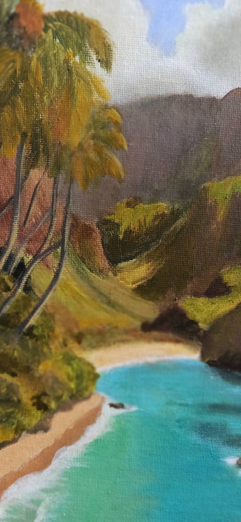 Original Impressionism Landscape Painting by Tatiana Volokhova