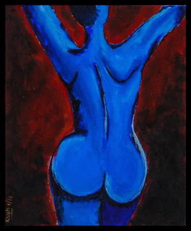 Print of Nude Paintings by kush sant
