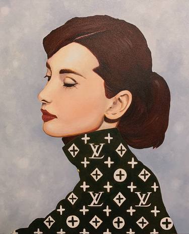 Original Fashion Painting by Travis Montgomery