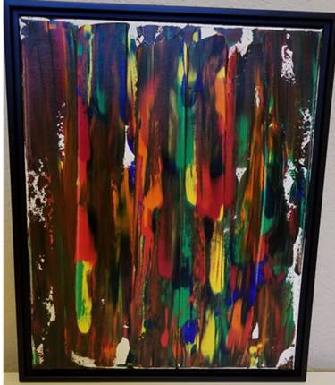 Original Abstract Painting by Hareesh Nair
