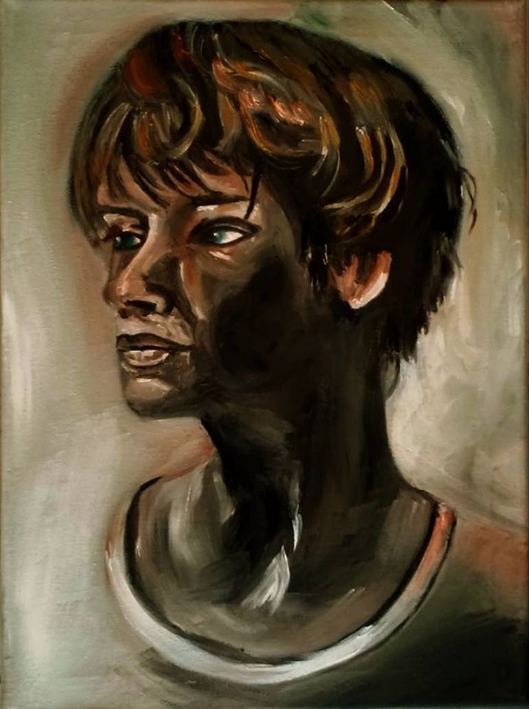 Original Expressionism Women Paintings by Maher Hassan Aboelenen