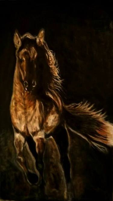 Original Fine Art Animal Paintings by Maher Hassan Aboelenen